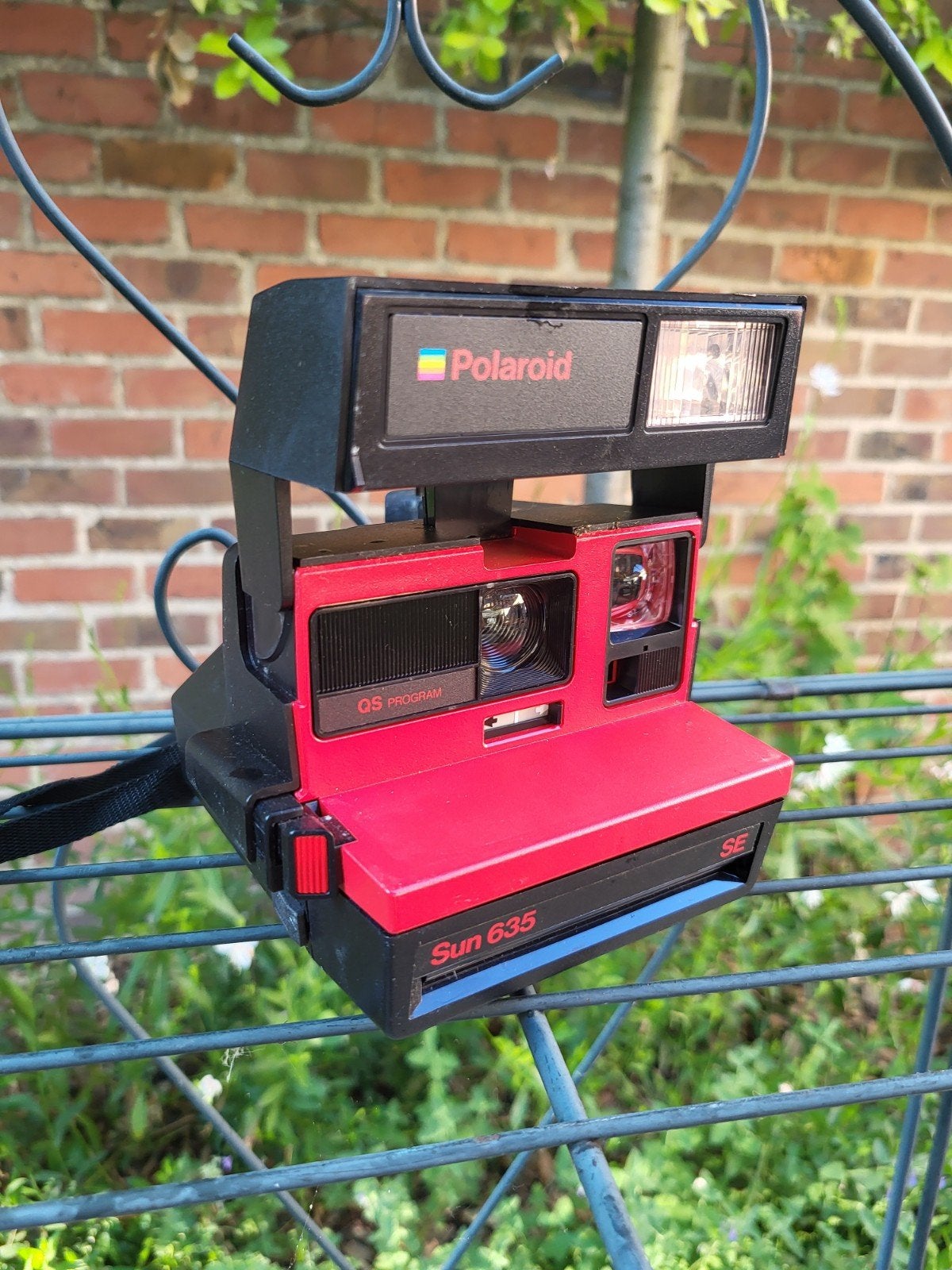 Vintage Polaroid Sun 635 SE Instant Camera, Ophalen of Verzenden, Polaroid, Polaroid