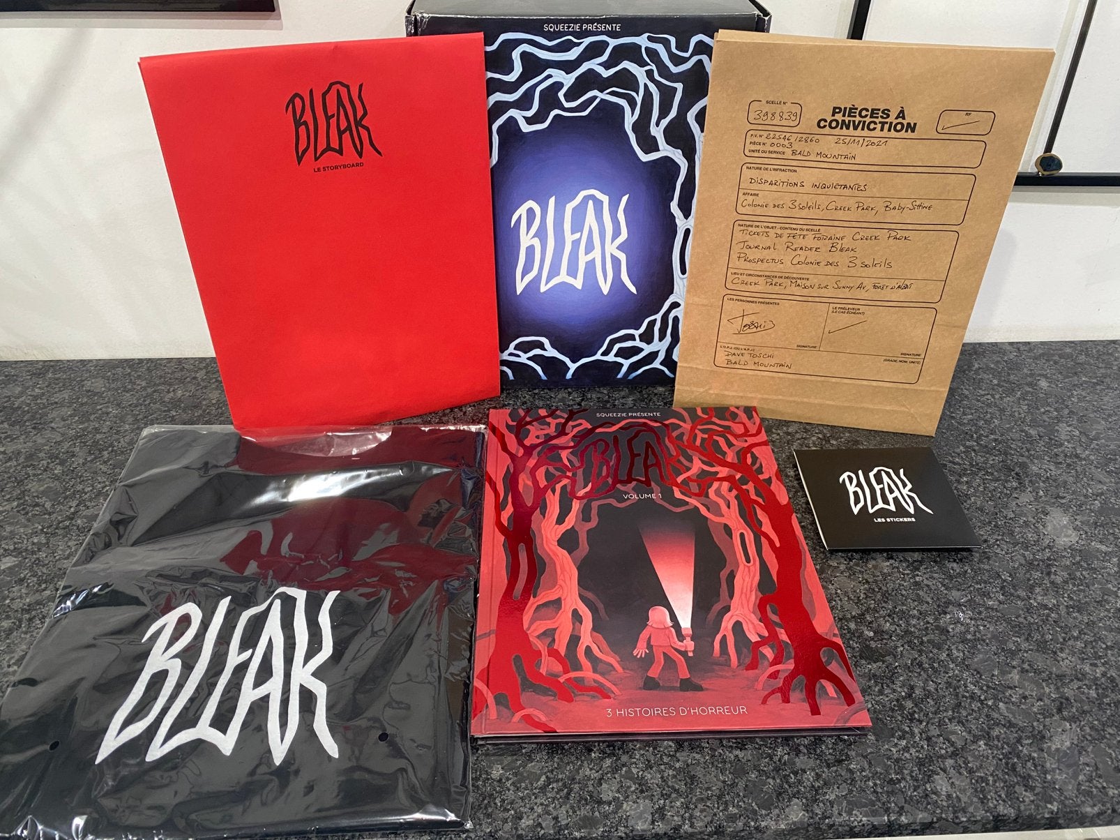 BLEAK - Volume 1 (Édition collector), Livres, BD, Une BD, Enlèvement, Comme neuf