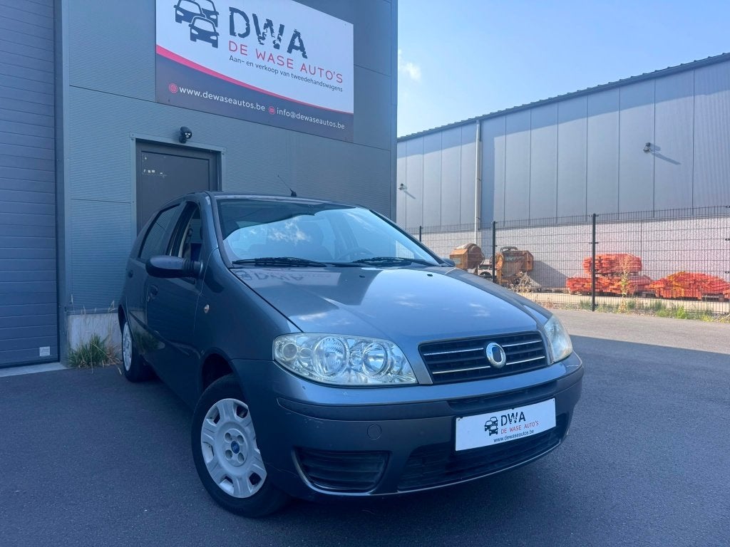 Fiat Punto| Benzine | Airco | 5Deurs | Beginnersauto, Auto's, Fiat, Voorwielaandrijving, Dealer onderhouden, Stof, 50 kW