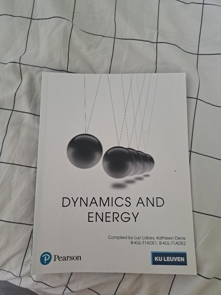 DYNAMICS AND ENERGY, Enlèvement ou Envoi, Comme neuf, Enseignement supérieur, Kathleen Denis