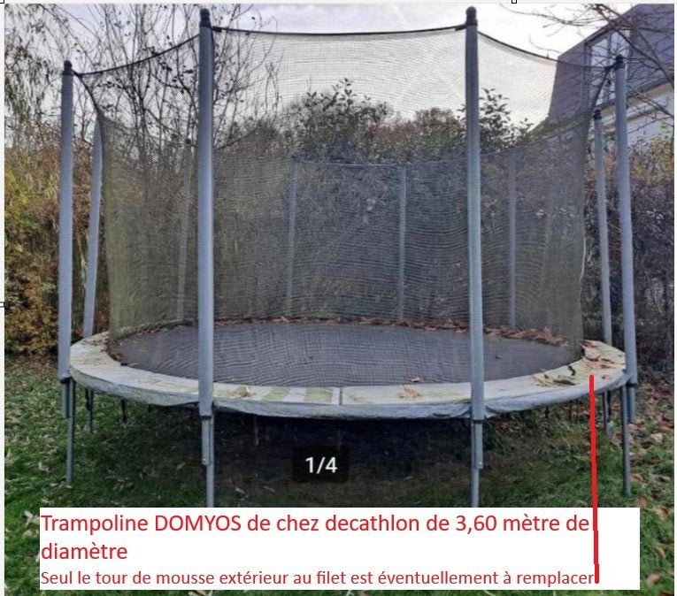 trampoline, Ophalen