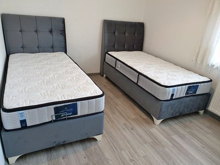 Lit complet + matelas — Toutes les tailles en stock, Envoi, Neuf, Deux personnes, Autres couleurs