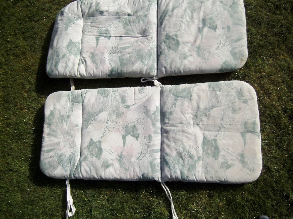 2 Coussins pour Chaise Haute de jardin, Enlèvement, Utilisé, Pliant