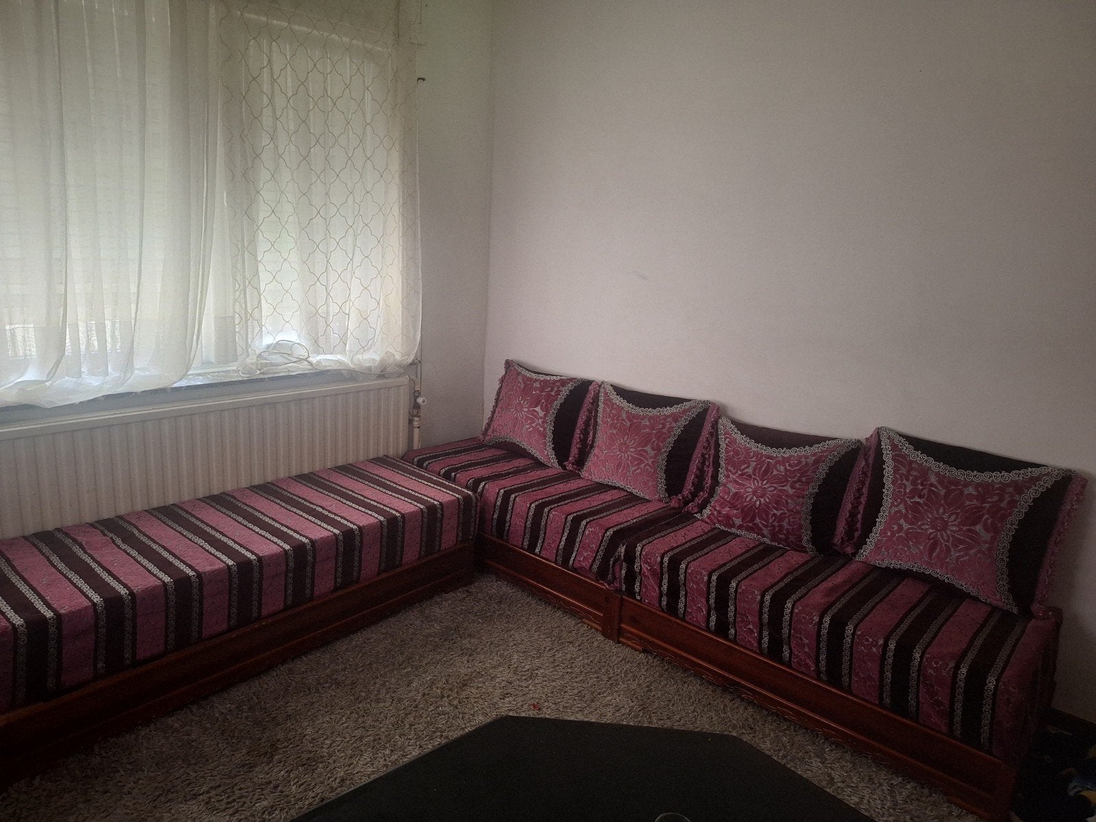 Salon marocain, Stof