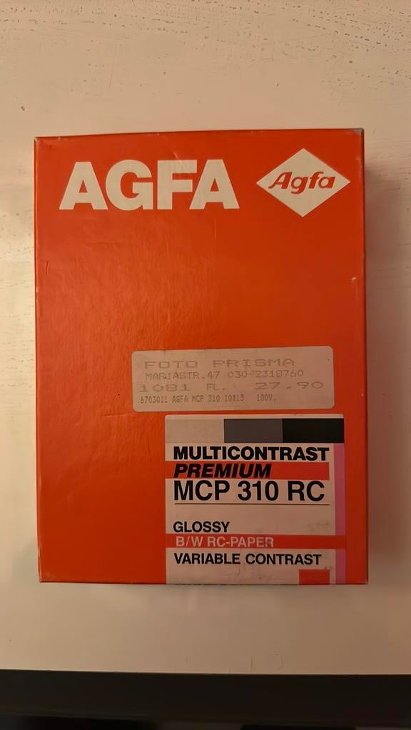 Analoog Agfa multicontrast Fotopapier., Ophalen of Verzenden, Zo goed als nieuw