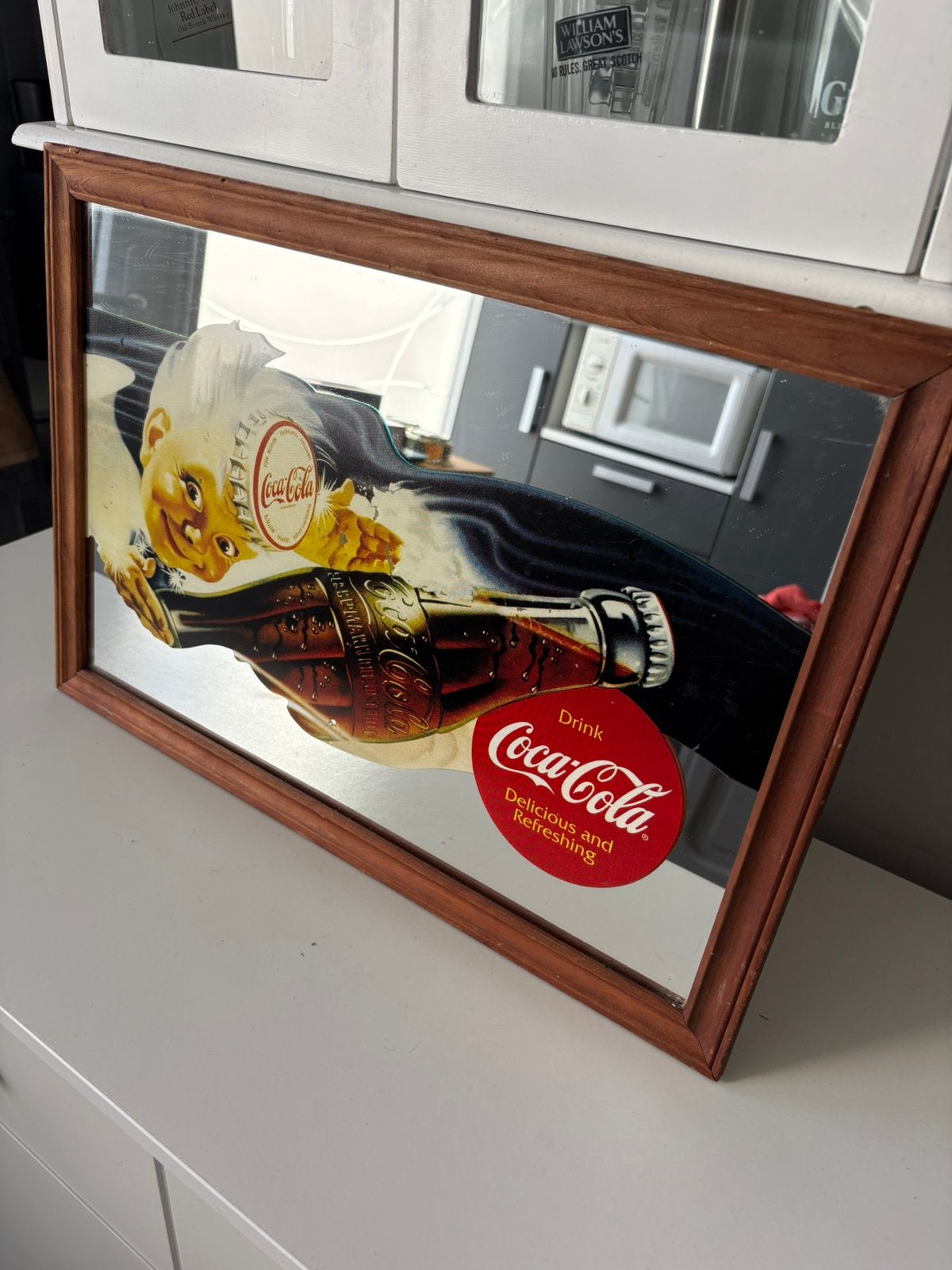 Miroir COCA-COLA (49/34 cm), Enlèvement ou Envoi
