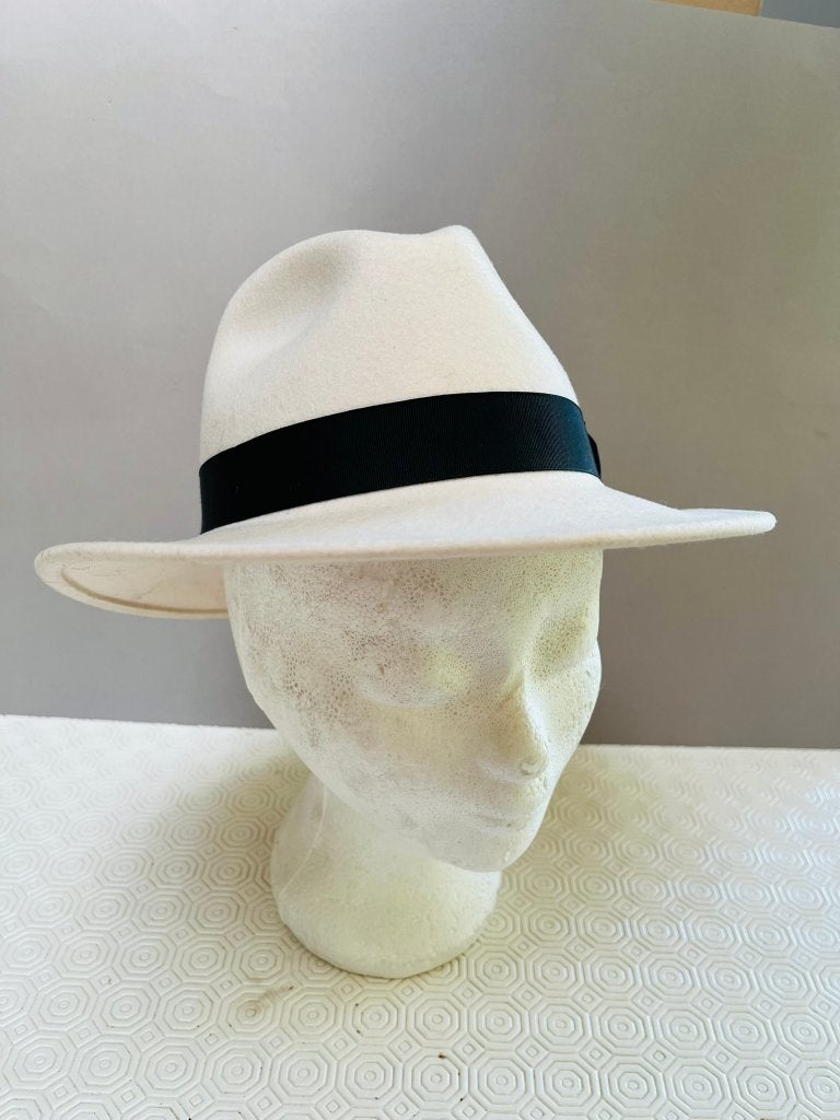 Stetson LiteFelt hoed crème/wit – Made in USA – maat Small, Kleding | Dames, Hoeden en Petten, Gedragen, Hoed, 55 cm (S, 6⅞ inch) of minder