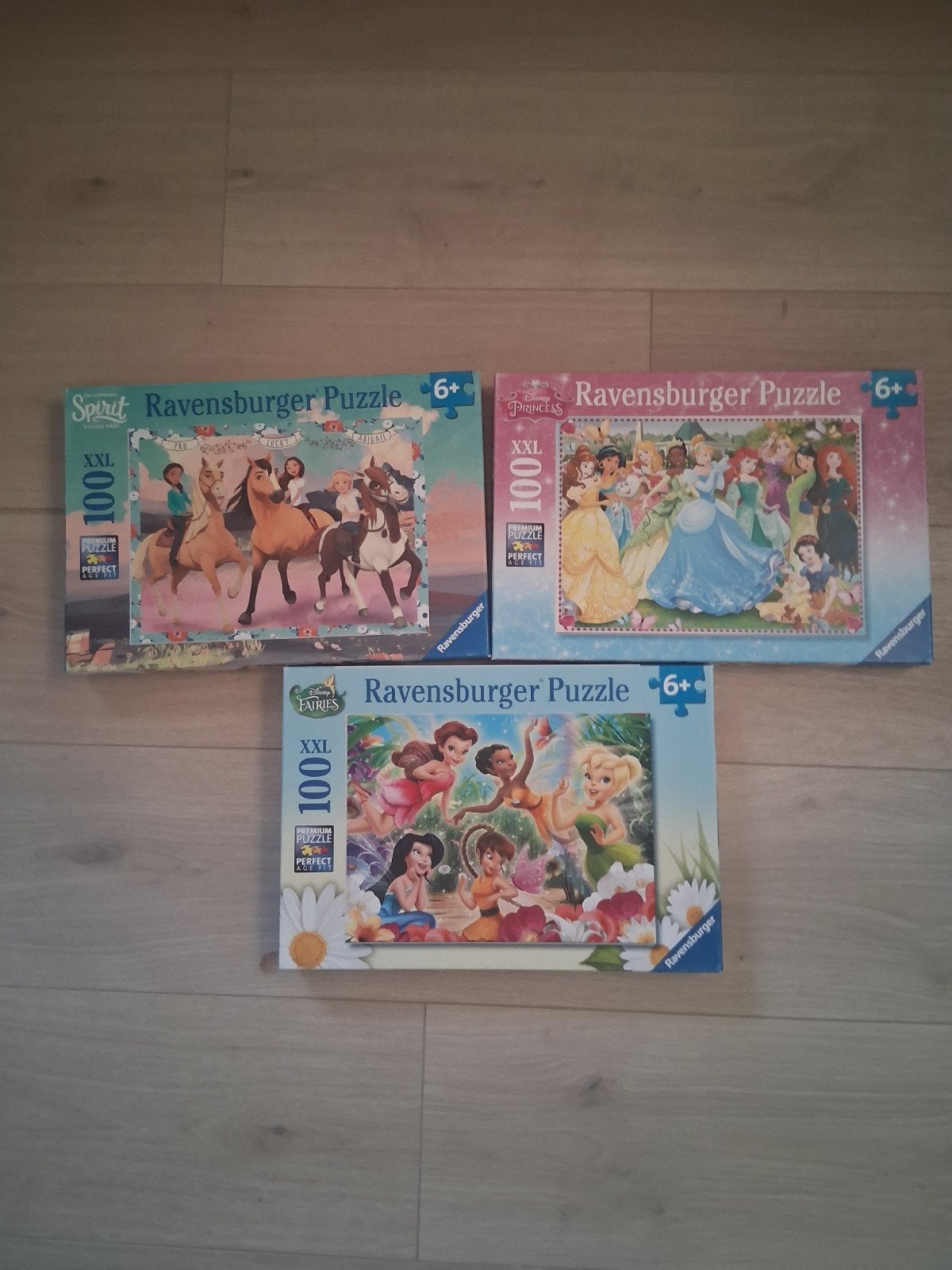 set de 3 puzzles Ravensburg, Enlèvement, Moins de 500 pièces, Comme neuf, Puzzle