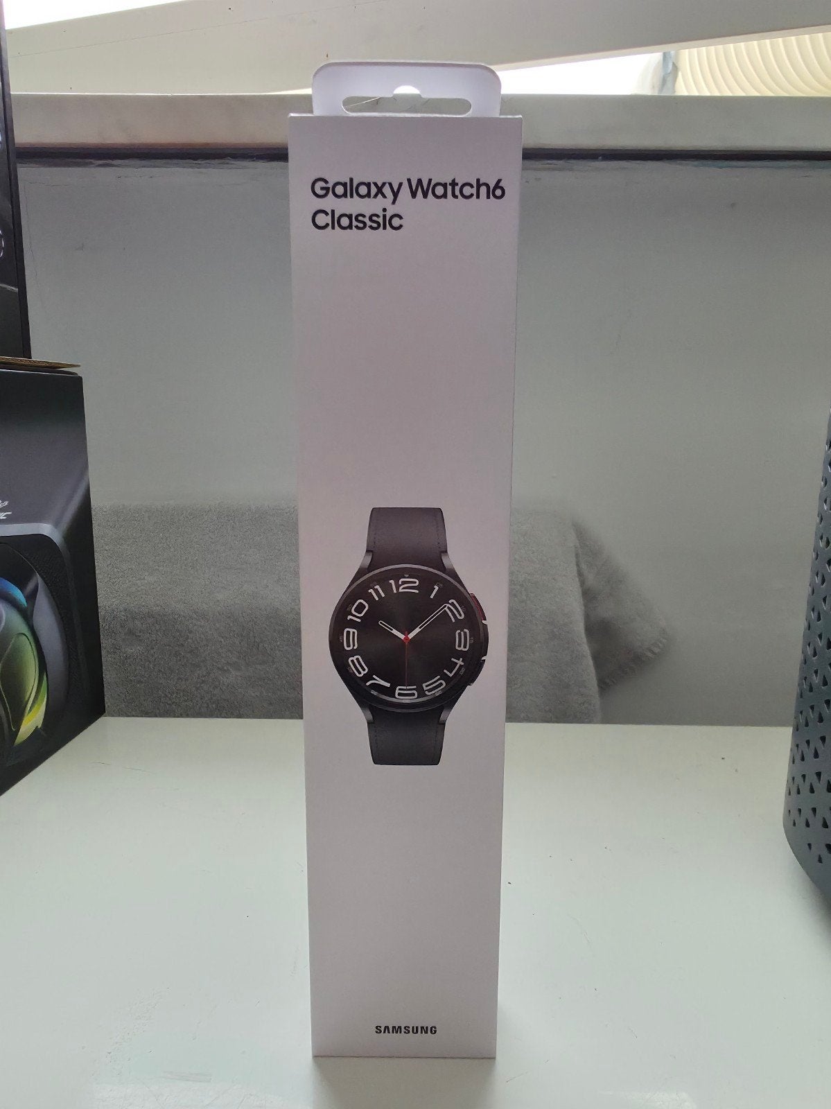 Samsung Galaxy Watch6 Classic 43mm LTE zwart nieuw, Neuf, Étanche, Enlèvement ou Envoi, Android