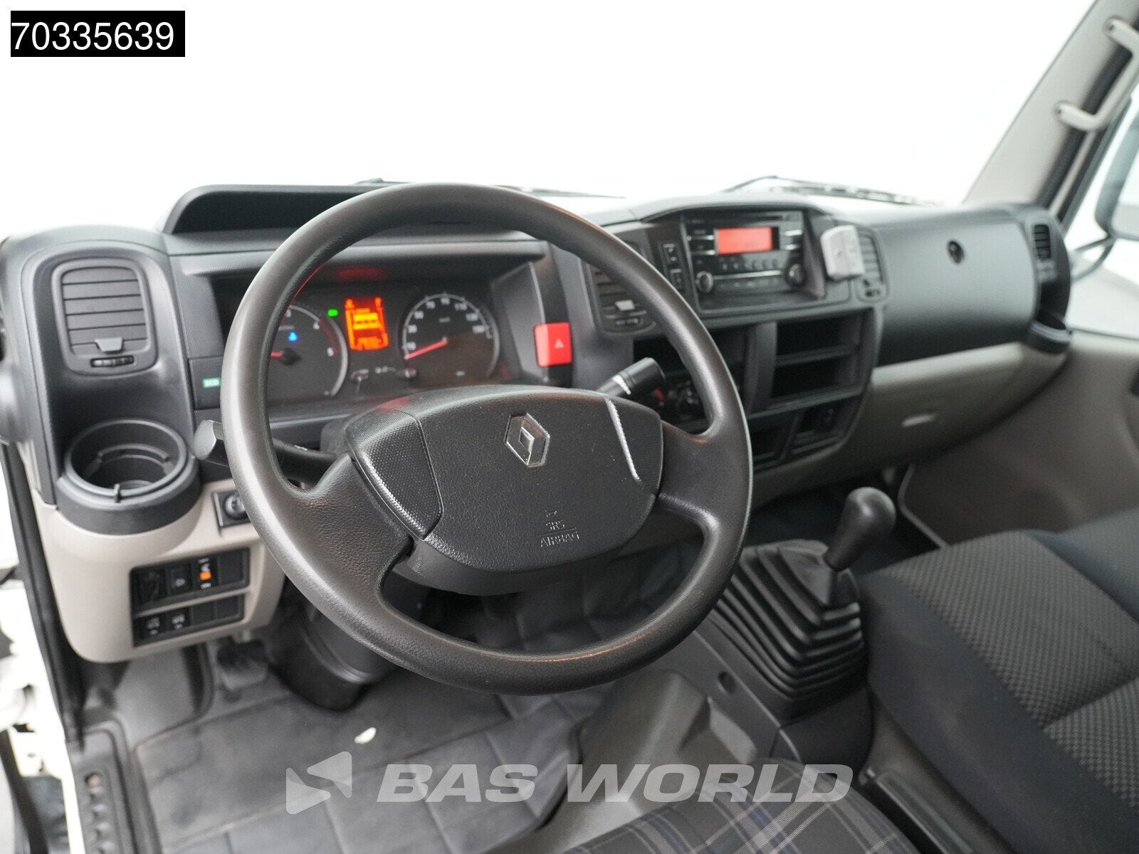Renault Maxity 130PK Laadklep Bakwagen Zijdeuren Dubbellucht, Auto's, Stof, Gebruikt, 4 cilinders, Renault