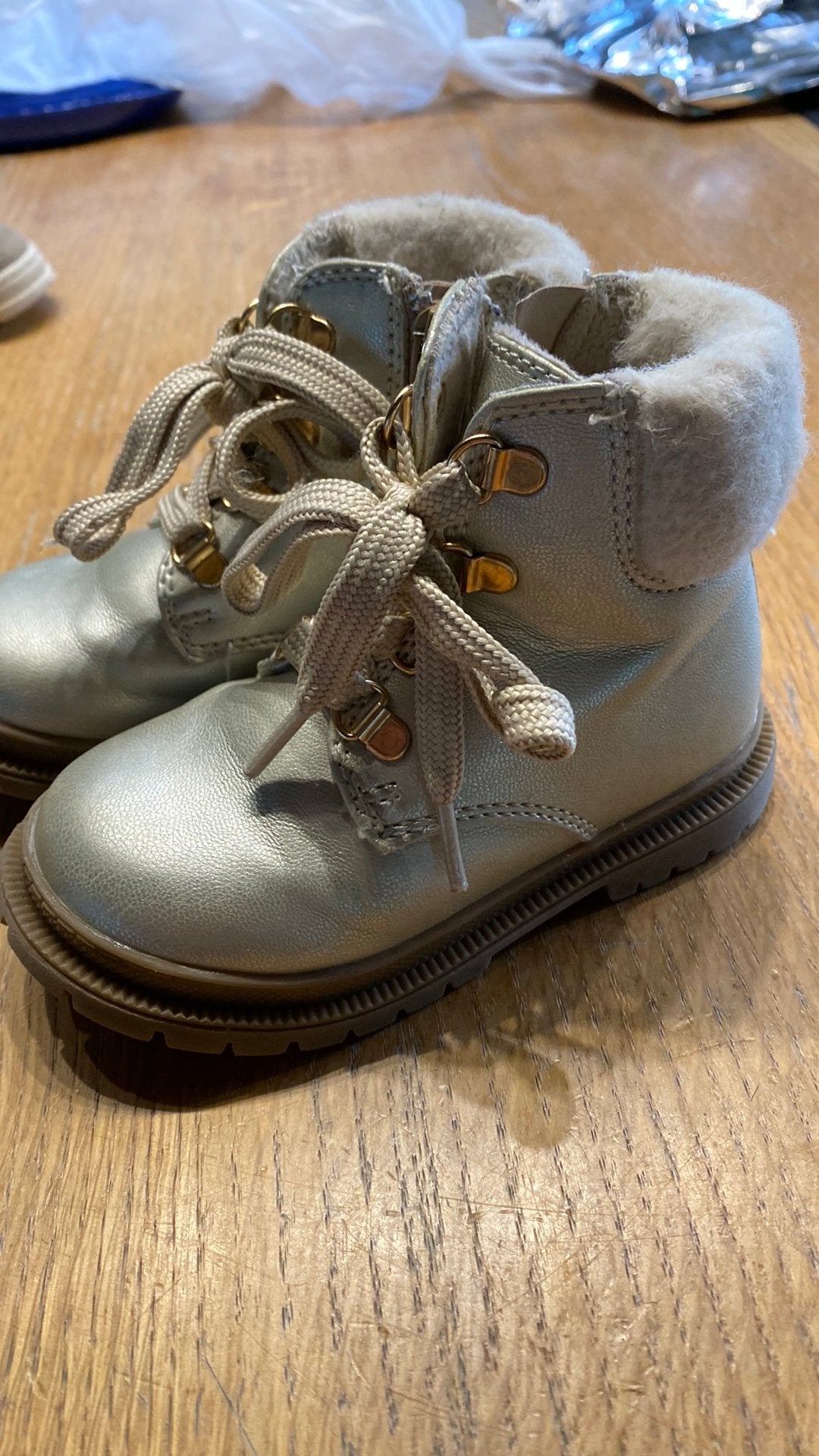 Meisjesschoenen, Kinderen en Baby's, Babykleding | Schoentjes en Sokjes, Ophalen, Gebruikt, Meisje, Laarsjes