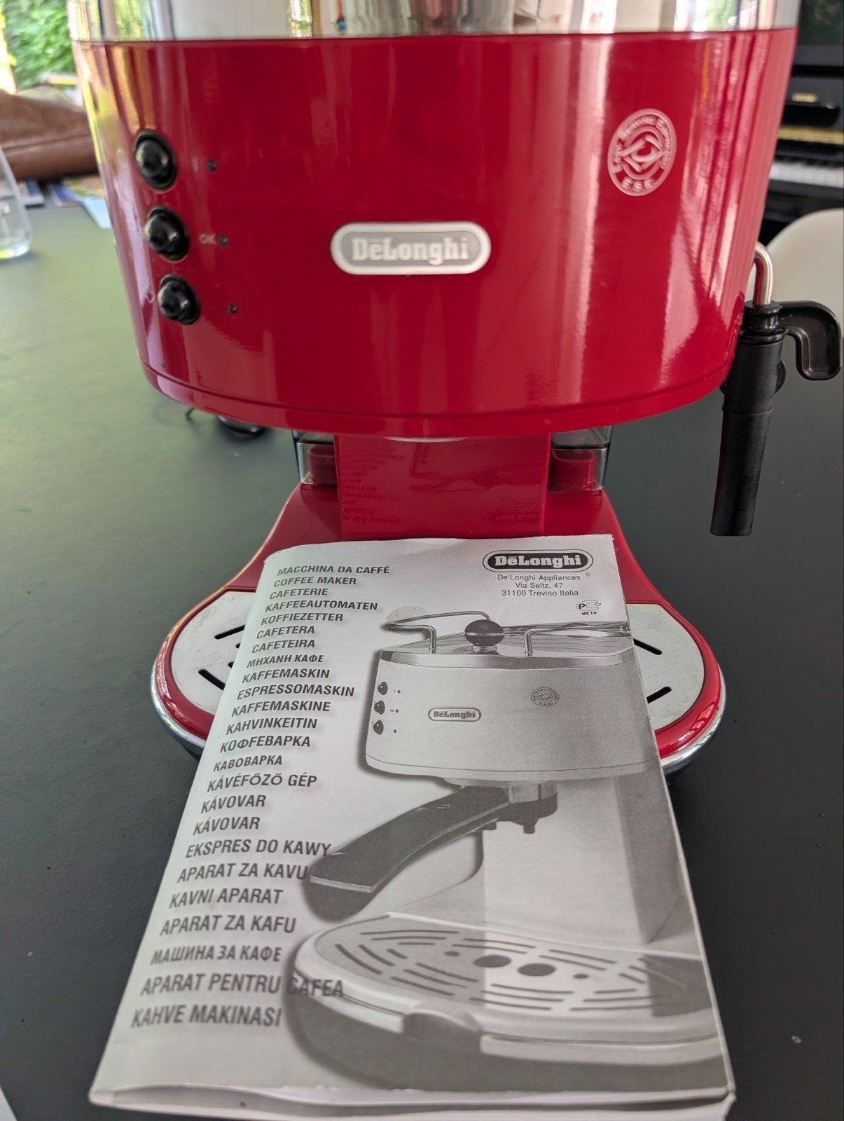 De'Longhi Icona Vintage Rood, Elektronische apparatuur, Koffiezetapparaten, Ophalen