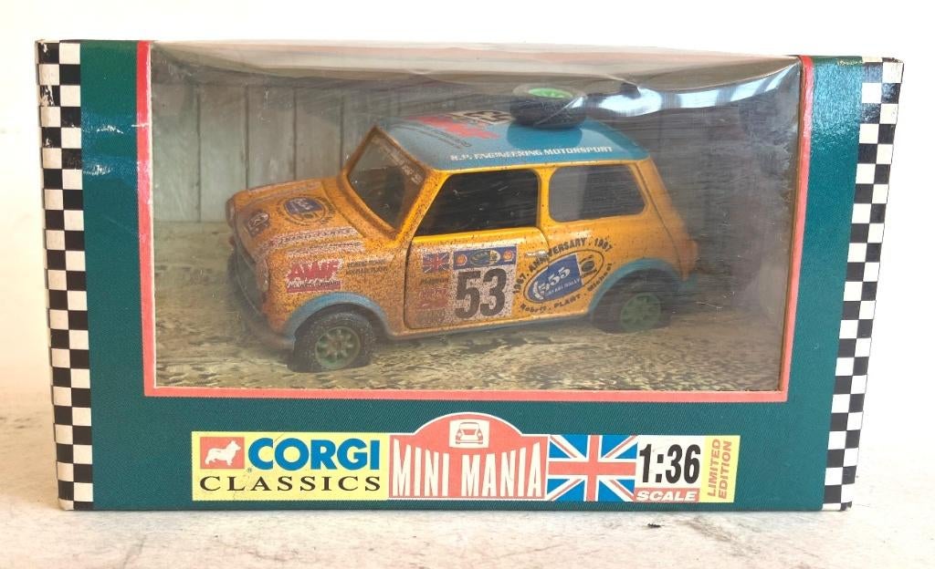 Mini Kenya Safari rally Corgi # 04411., Hobby & Loisirs créatifs, Voitures miniatures | Échelles Autre, Comme neuf, Voiture, Enlèvement ou Envoi