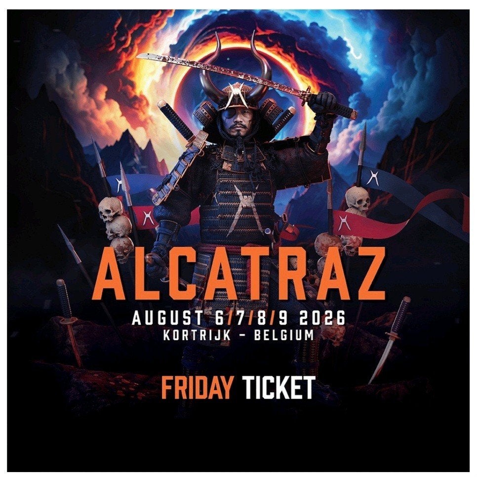 2 billets pour le festival d'Alcatraz le vendredi 7 août, Tickets & Billets, Deux personnes