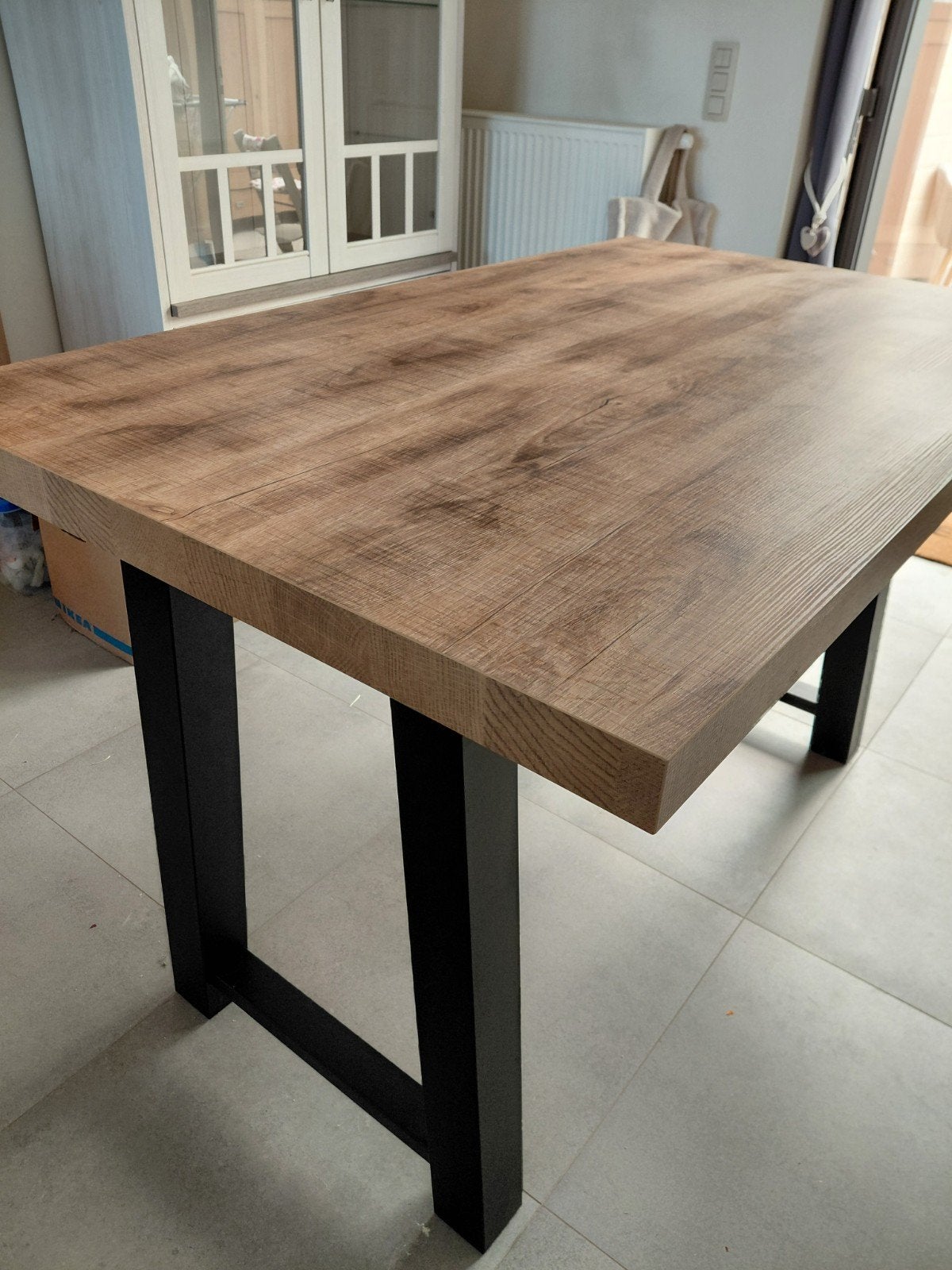 Landelijke keuken/ bartafel te koop, Huis en Inrichting, Tafels | Eettafels, Ophalen