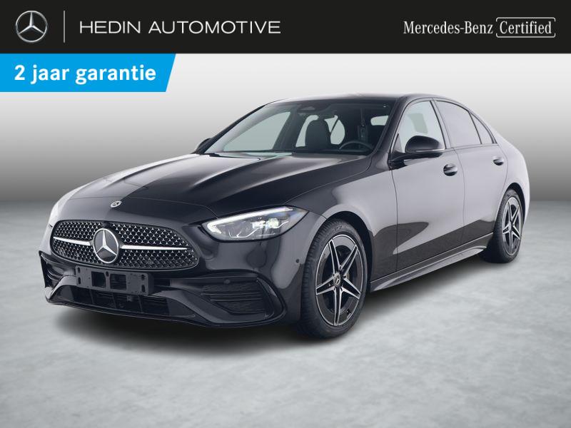 Mercedes-Benz C-klasse 180 Berline AMG Line | Night Pack | S, Auto's, Automaat, 4 deurs, Zwart, 4 cilinders