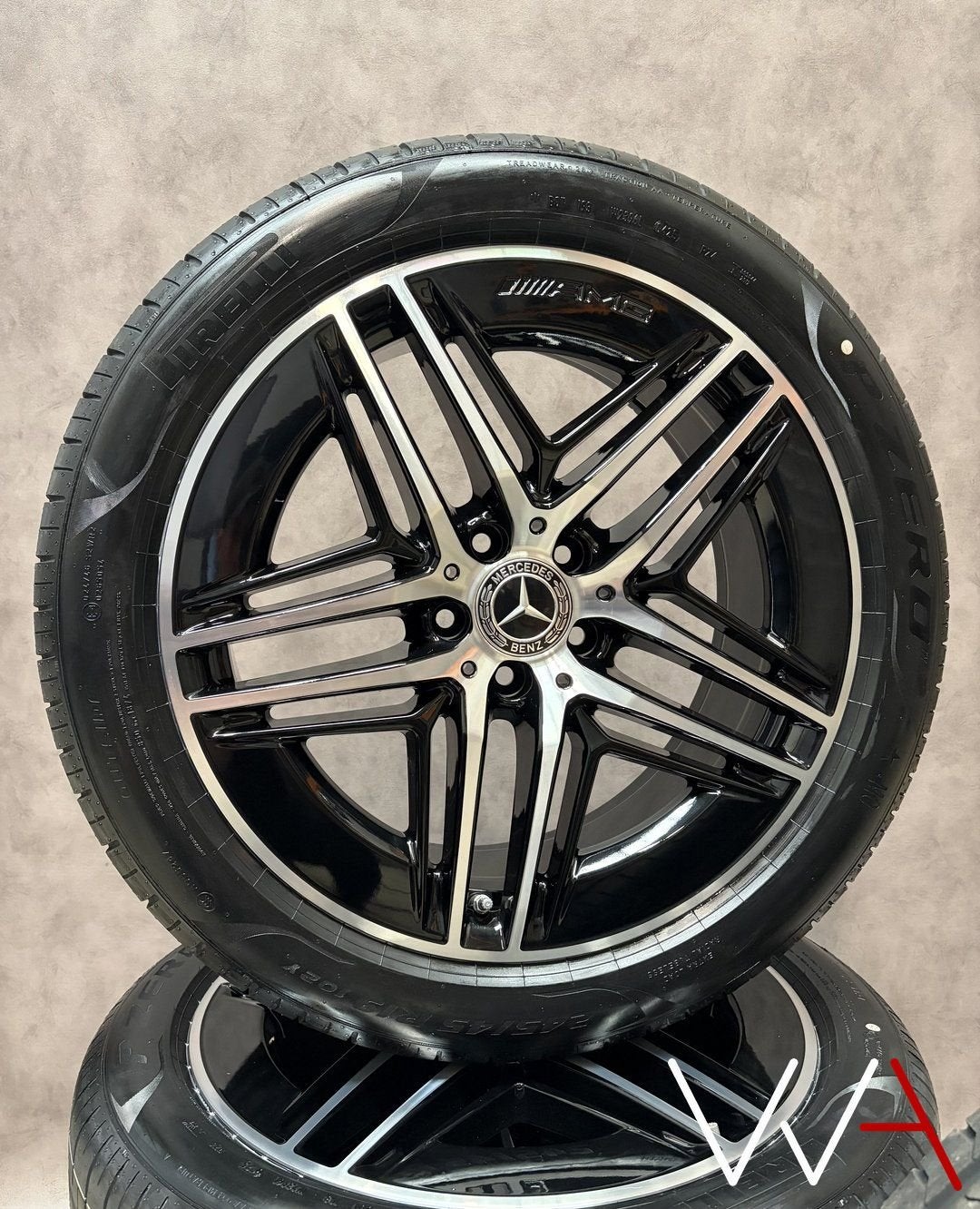 19'' Mercedes-Benz V-Klasse Vito W447 AMG velgen Pirelli, Auto-onderdelen, Banden en Velgen, 19 inch, -, -, Banden en Velgen