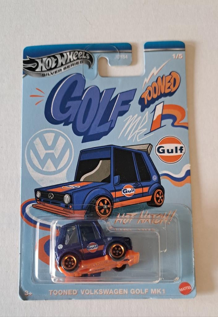 Vw golf 1 toon GULF hot wheels, Enlèvement ou Envoi, Neuf, Voiture