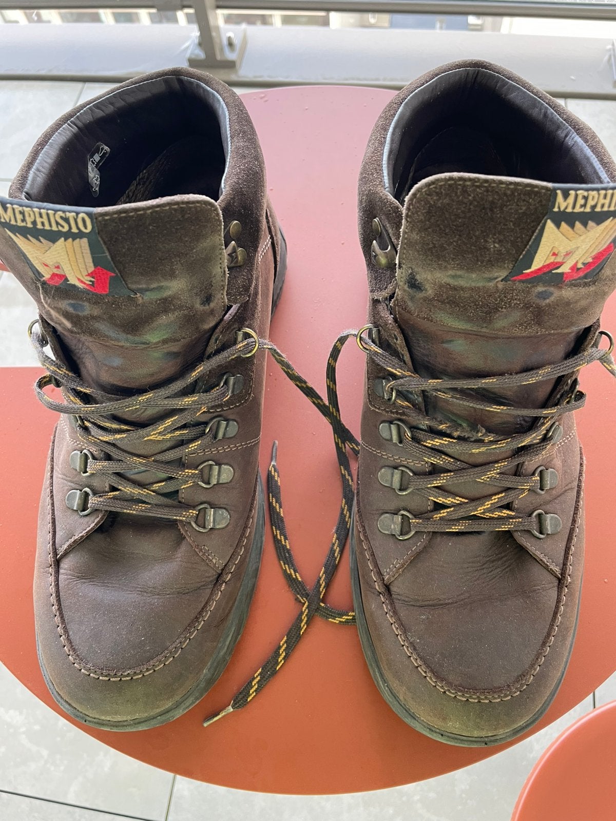 Mephisto - wandelschoen heren - 11, Chaussures de marche, Comme neuf, Brun, Enlèvement