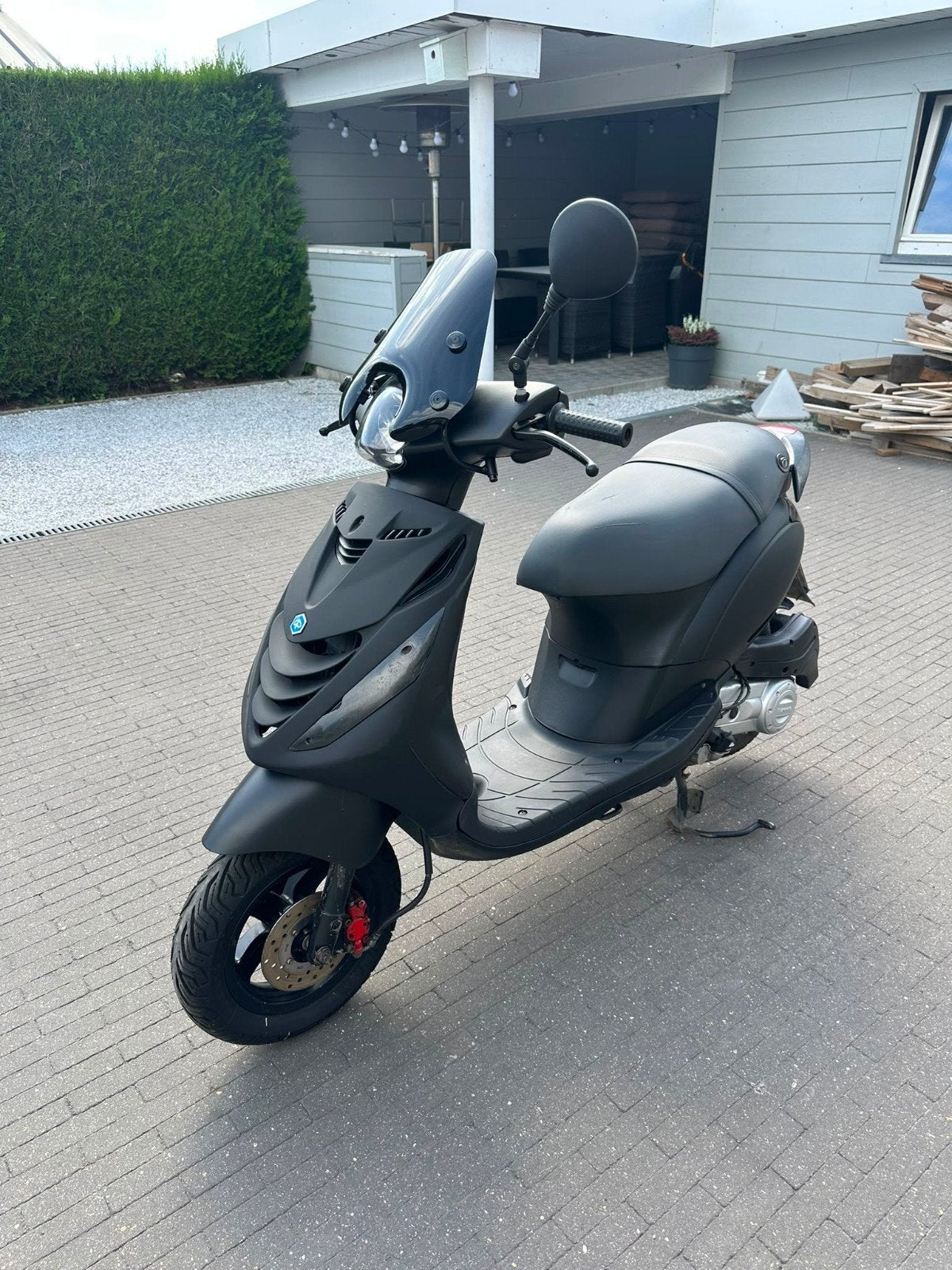 Piaggio zip 4t zwart, Zip, Enlèvement, Classe A (25 km/h), 50 cm³