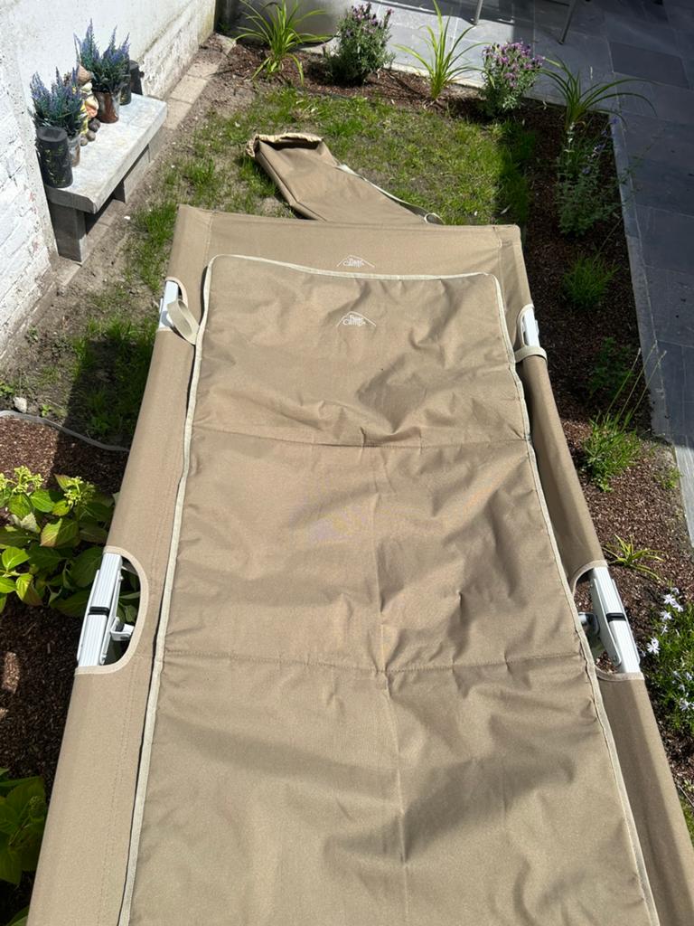 Kampeer bed, Caravanes & Camping, Enlèvement, Utilisé