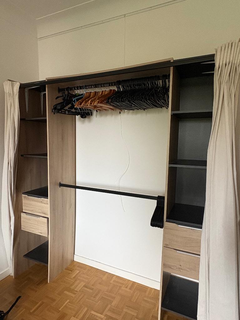 Dressing chêne, Maison & Meubles, 25 à 50 cm, 150 à 200 cm, Enlèvement, Utilisé
