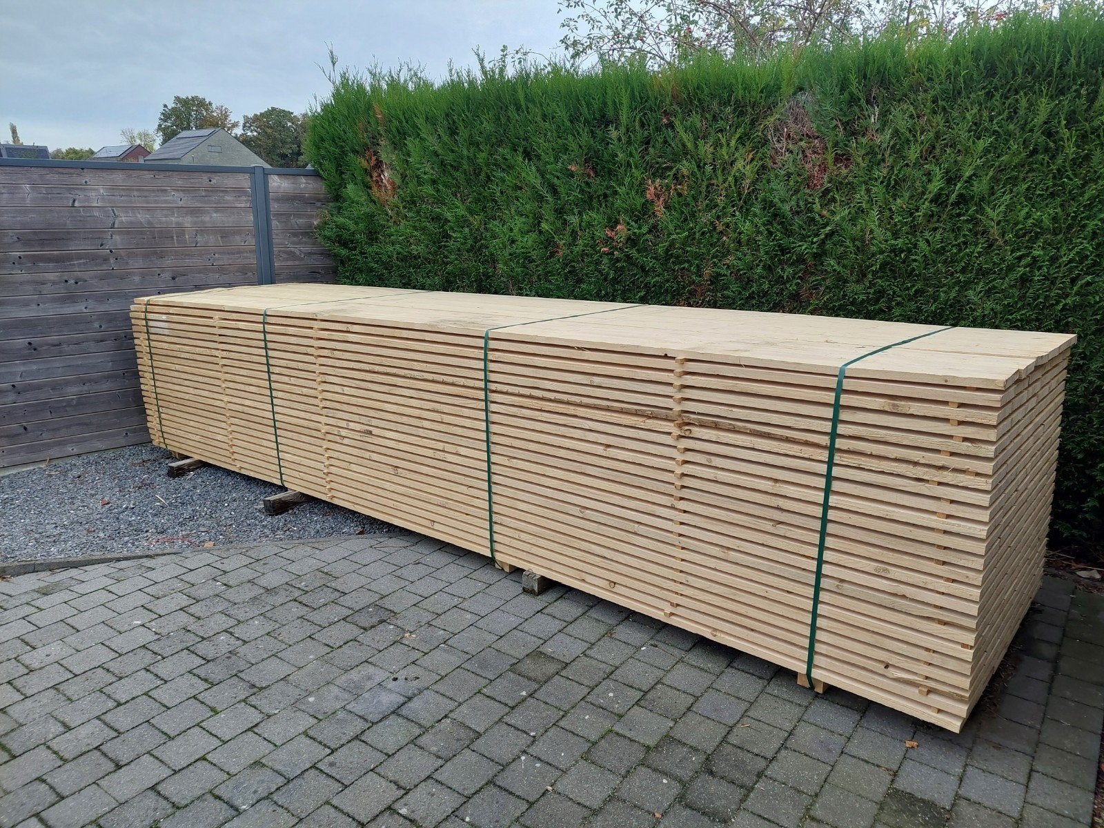 Steigerhout 2m/2,5m/3m/5m, Doe-het-zelf en Bouw, Ophalen, Steigerhout, Plank