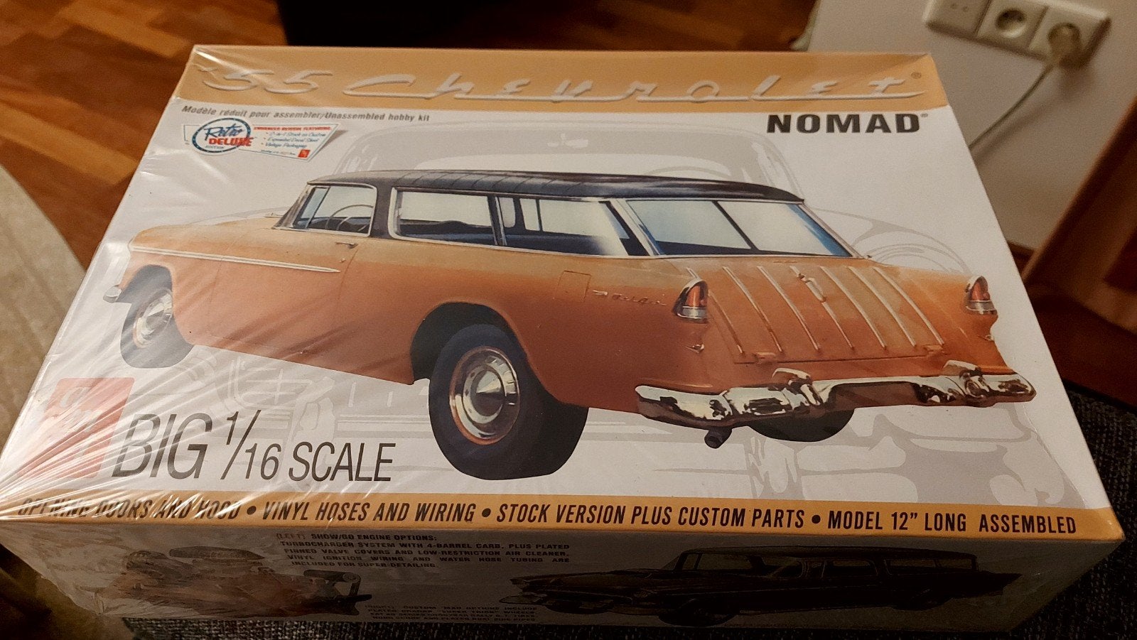 fabrieks-gesealde AMT 1/16 Chevrolet Nomad bouwdoos, Overige merken, Auto, Groter dan 1:32, Nieuw