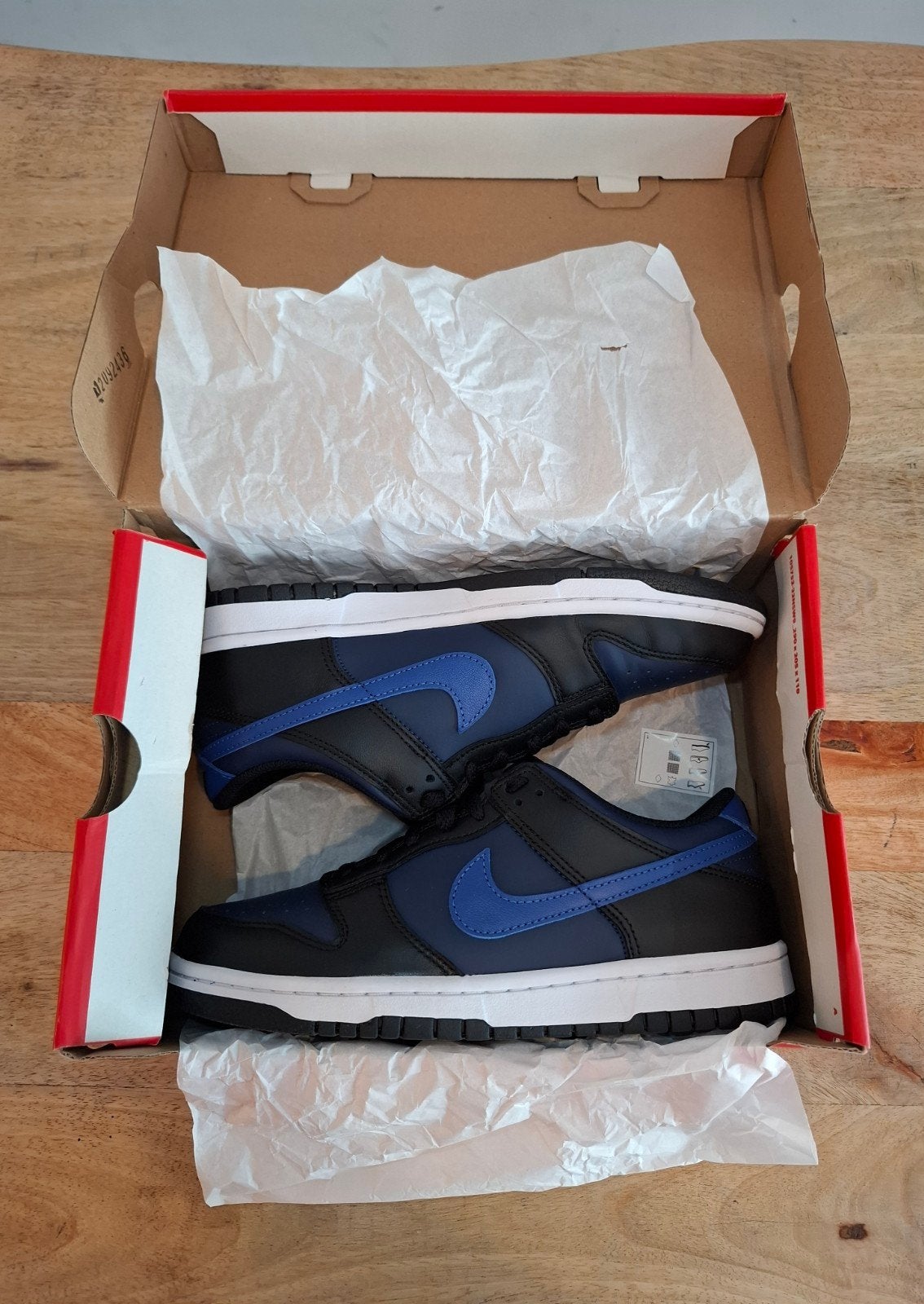 Nike Dunk Low 'Midnight Navy' Maat 40, Kleding | Heren, Schoenen, Zwart, Nike, Nieuw, Ophalen of Verzenden