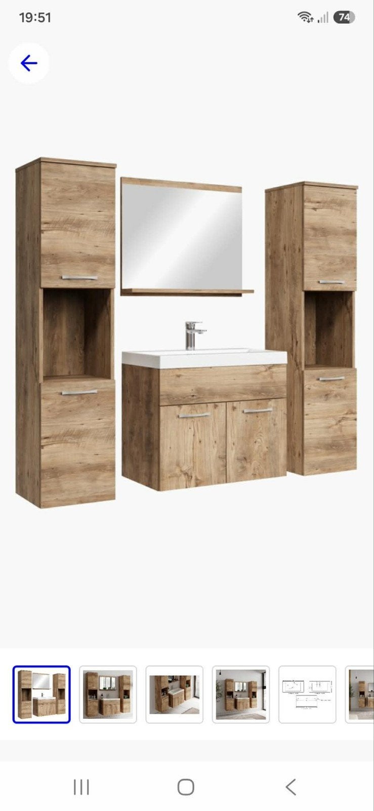 Meubles de salle de bain, Enlèvement