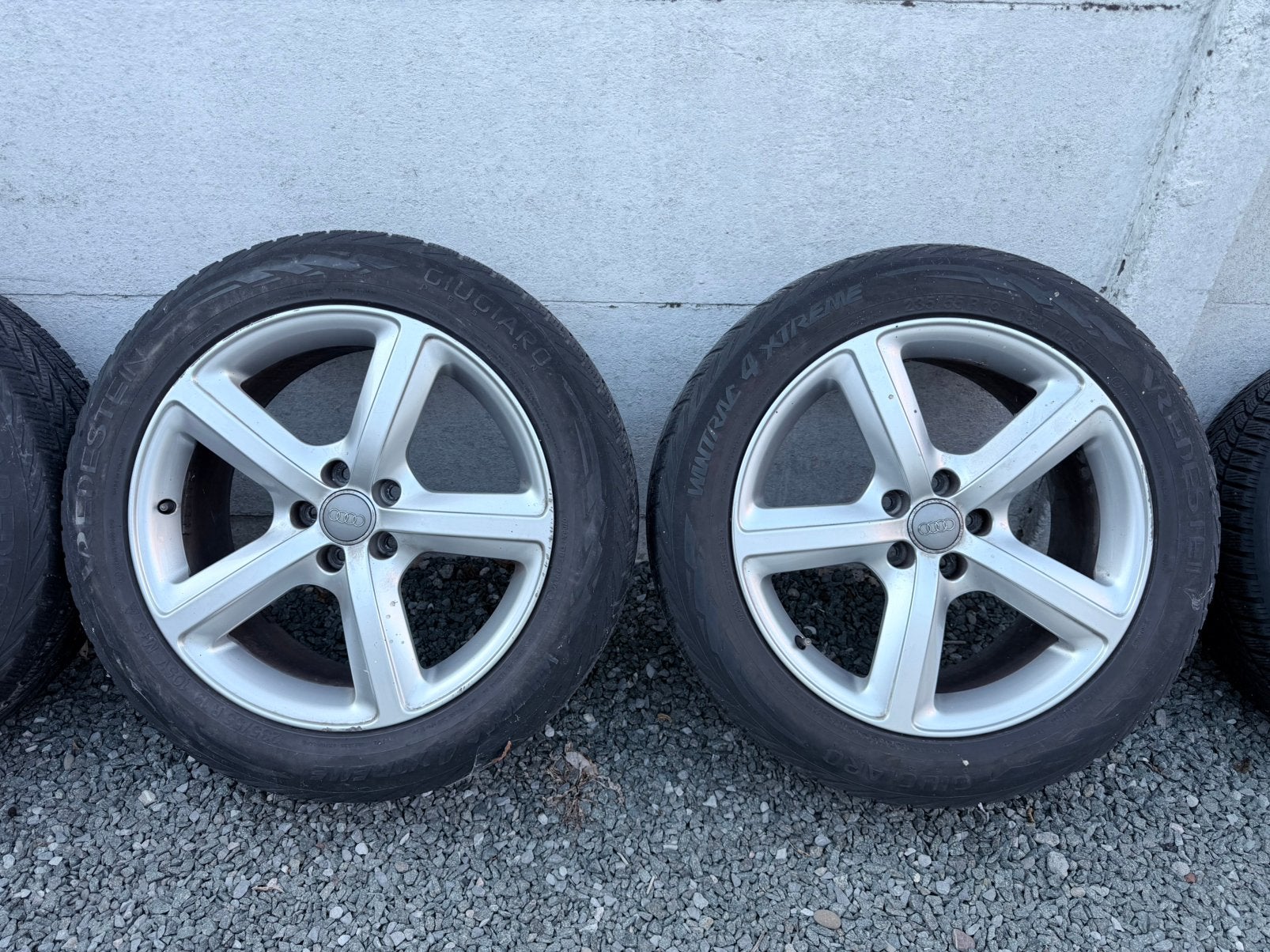 19” Originele Audi s-line velgen, Auto-onderdelen, Banden en Velgen, Gebruikt, Band(en), Personenwagen, Zomerbanden