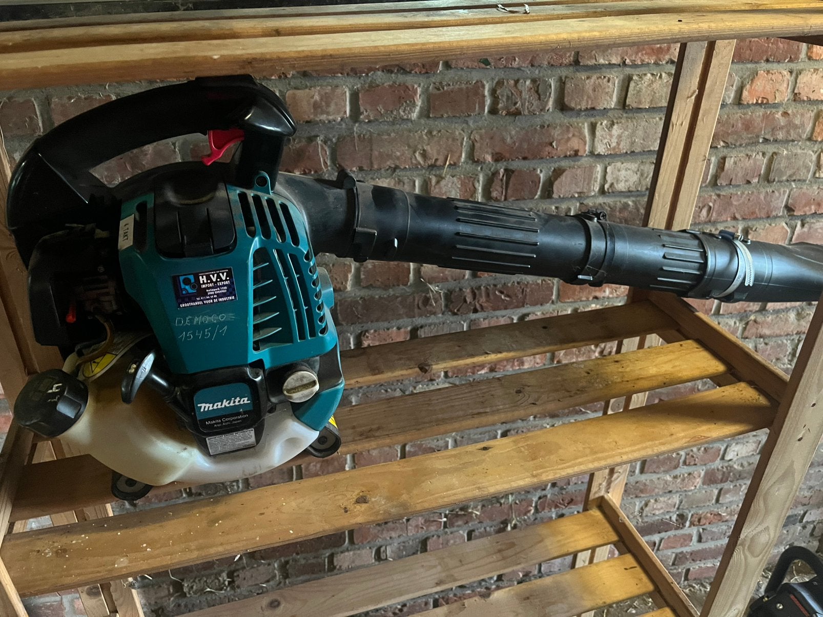Makita bladblazet, heggenschaar, kettingzaag te koop, Ophalen, Gebruikt