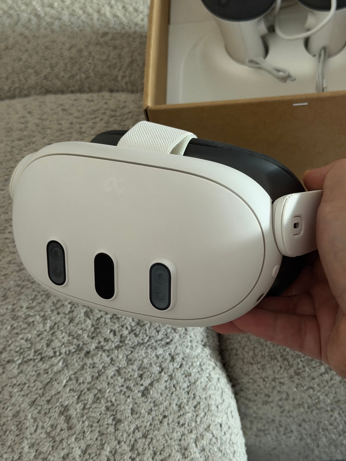 Meta Quest 3 512 Go : casque VR complet, quasi neuf en boîte, Enlèvement, Comme neuf, PC
