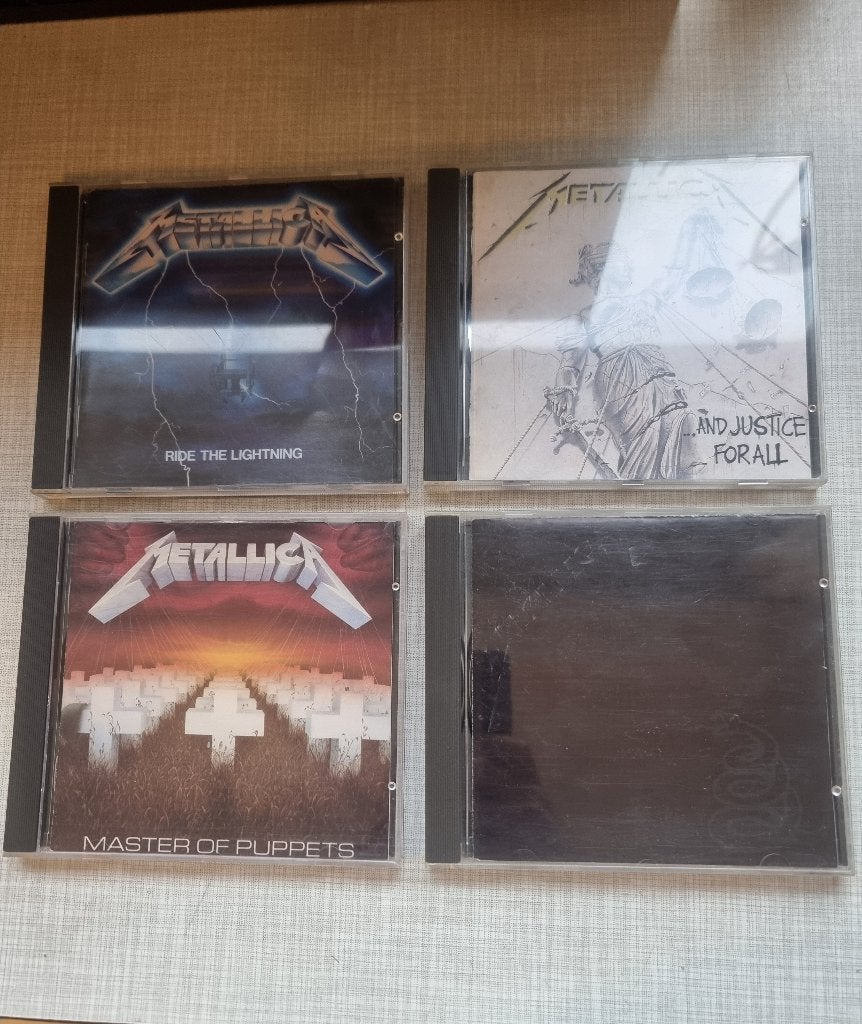 Metallica CD's te koop – Prima staat, Cd's en Dvd's, Cd's | Pop, Zo goed als nieuw, Overige genres, Album, Inclusief boekje, Inclusief doosje