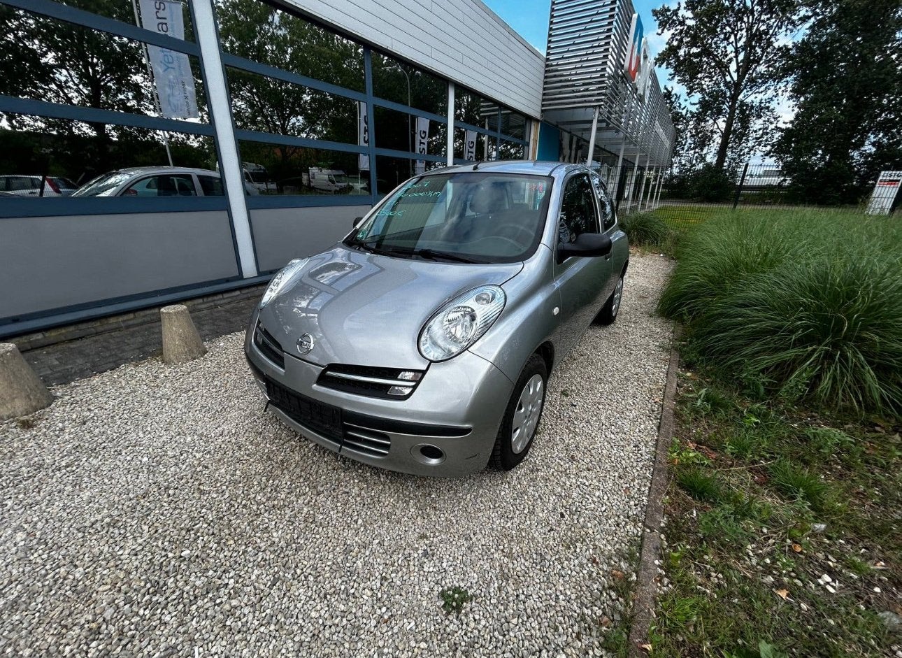 PROMO ️Nissan micra benzine met keuring verkoop, Auto's, Voorwielaandrijving, 4 deurs, Stof, Zwart