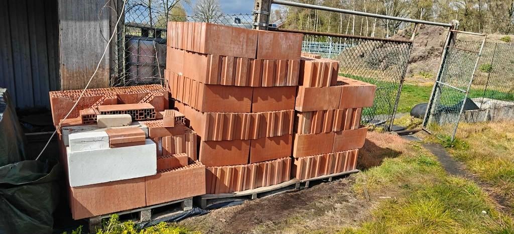 Snelbouw Wienerberger Porotherm 9cm  (prijs/stuk), Doe-het-zelf en Bouw, Ophalen, Zo goed als nieuw