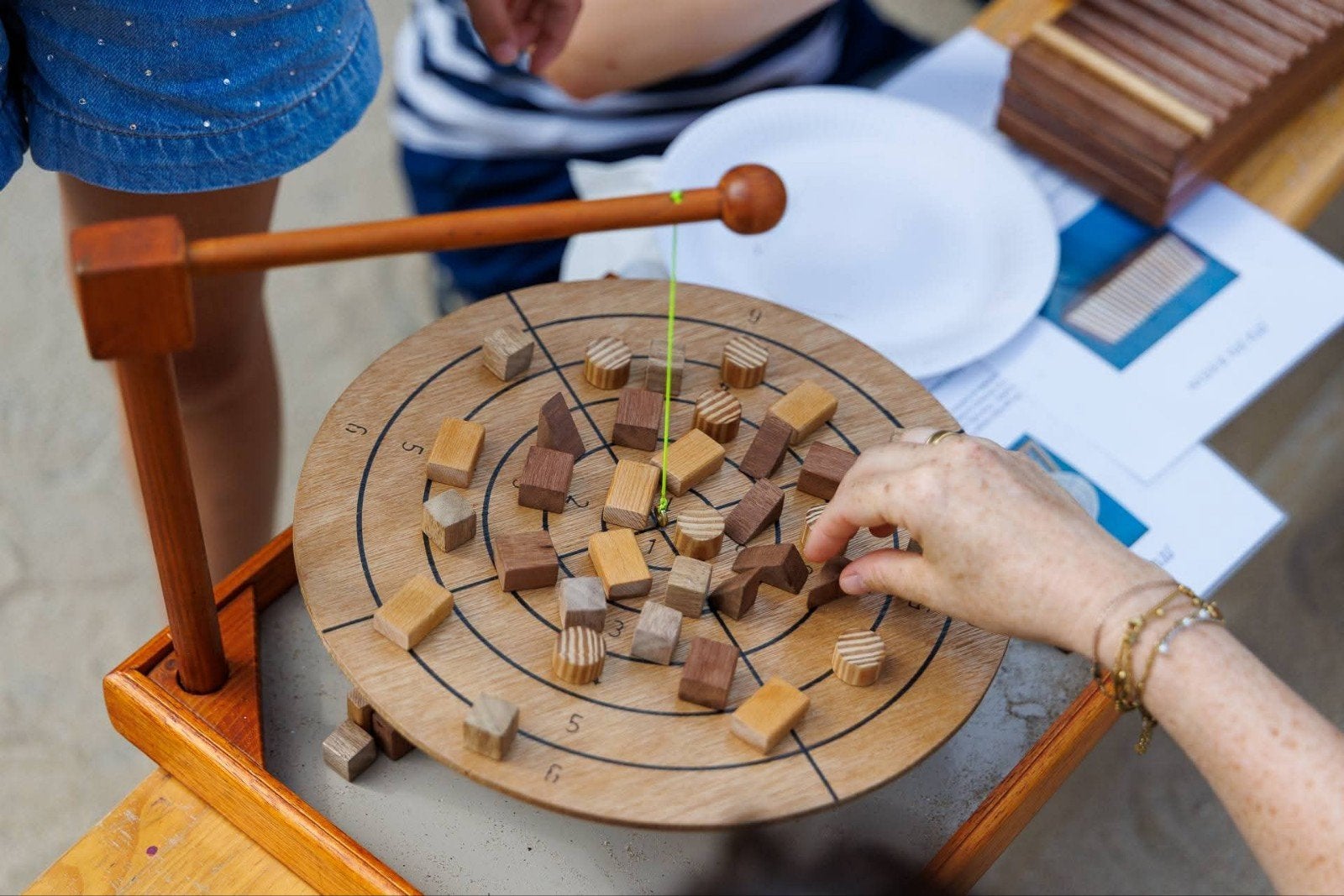 location de jeux en bois, Enlèvement