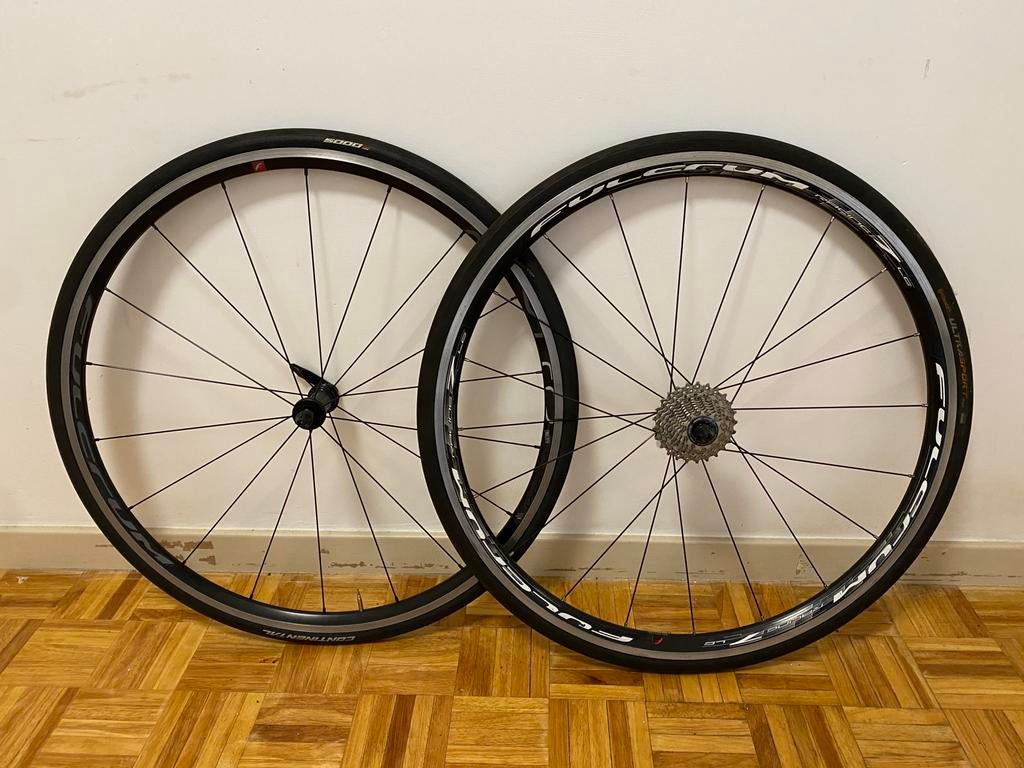 Fulcrum Racing 7 clincher Shimano wielen, Fietsen en Brommers, Fietsonderdelen, Ophalen, Gebruikt, Wiel