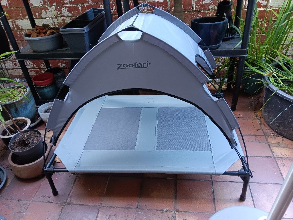 Hondenbed zonnedak luifel tuin terras camping stretcher, Dieren en Toebehoren, Ophalen of Verzenden, Nieuw