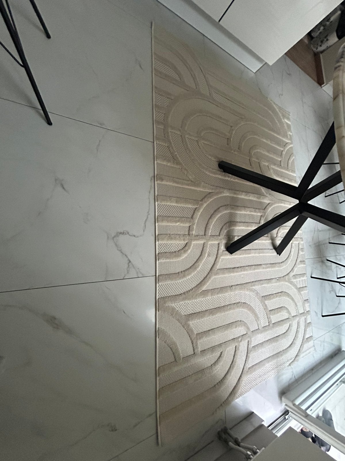 Tapis, Maison & Meubles, Enlèvement, Comme neuf, Beige, Tapis