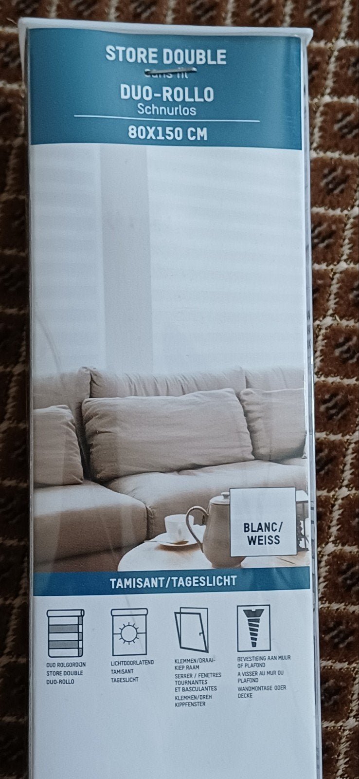 store double, Maison & Meubles, Ameublement | Rideaux & Stores à lamelles, Enlèvement, Blanc