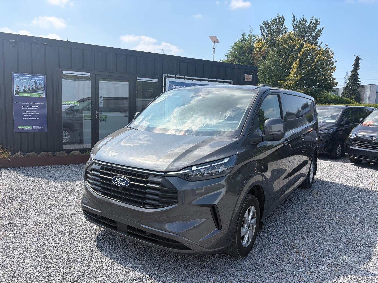 Ford Transit Custom 320 2.0 TDCI L2H1 Limited (bj 2024), Auto's, Voorwielaandrijving, Dealer onderhouden, Gebruikt, 4 cilinders