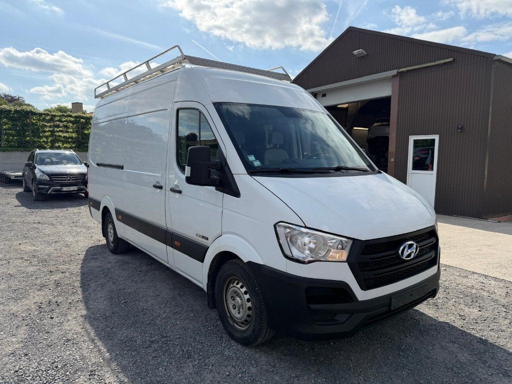 Hyundai H350 L3H2 / BTW 21% - Dakrek - Camera - CruiseContro, Auto's, Voorwielaandrijving, Stof, Wit, Bedrijf