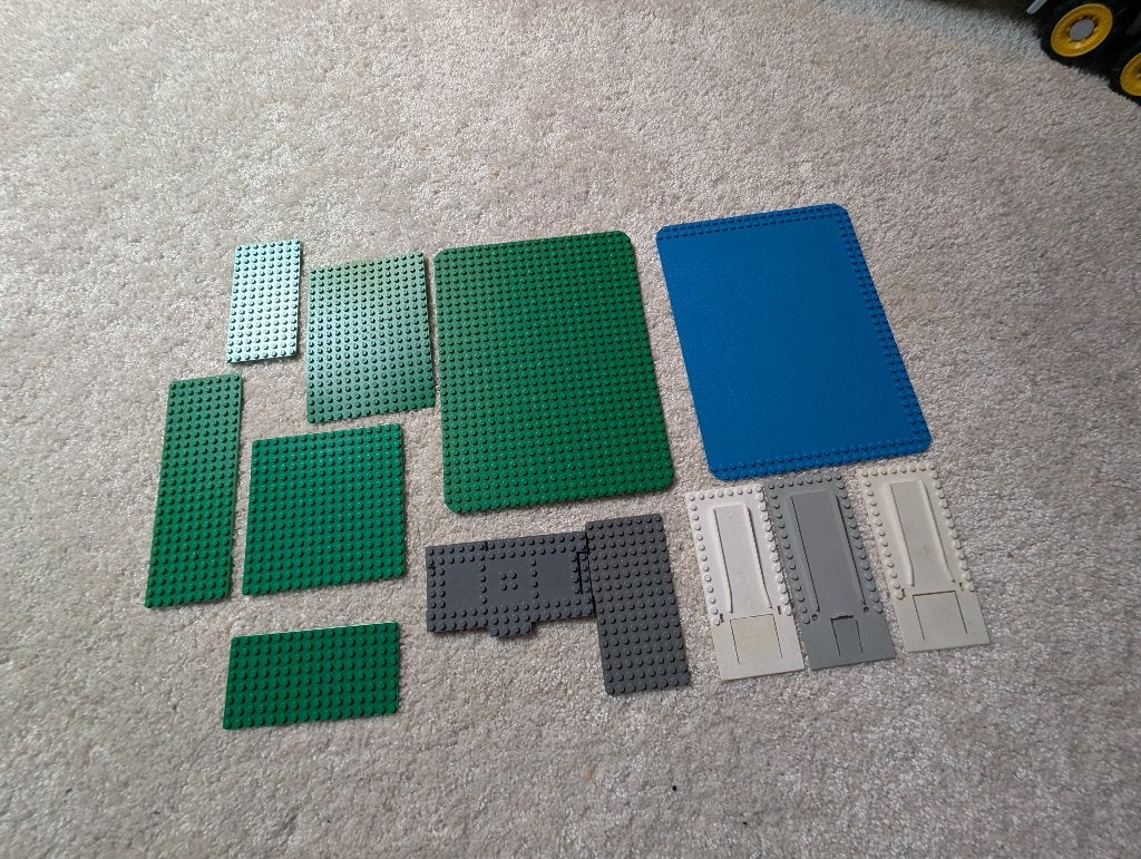 Lego grondplaten Allerlei, Ophalen of Verzenden, Gebruikt, Lego