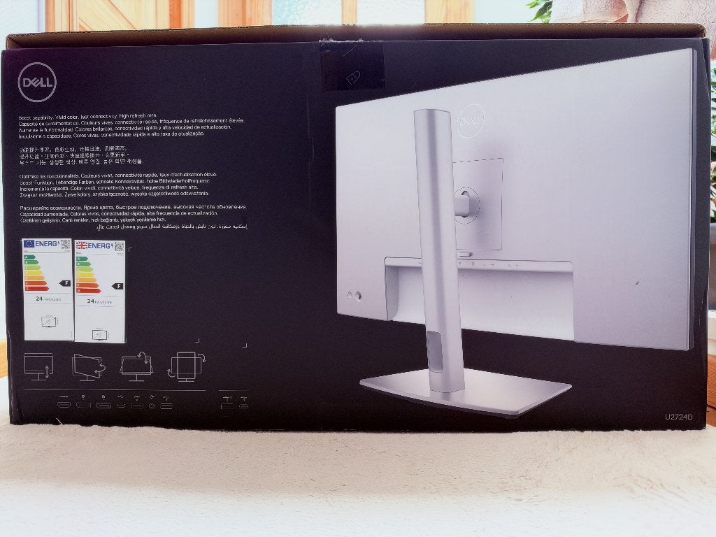 Dell UltraSharp U2724D 27 Quad HD 120Hz IPS-monitor, Computers en Software, IPS, 101 t/m 150 Hz, Ophalen of Verzenden, Zo goed als nieuw