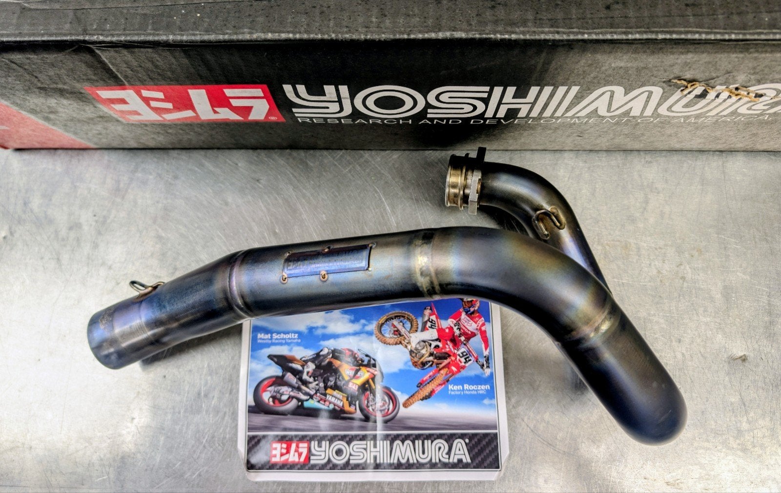 Honda crf 450 yoshimura titanium, Ophalen of Verzenden