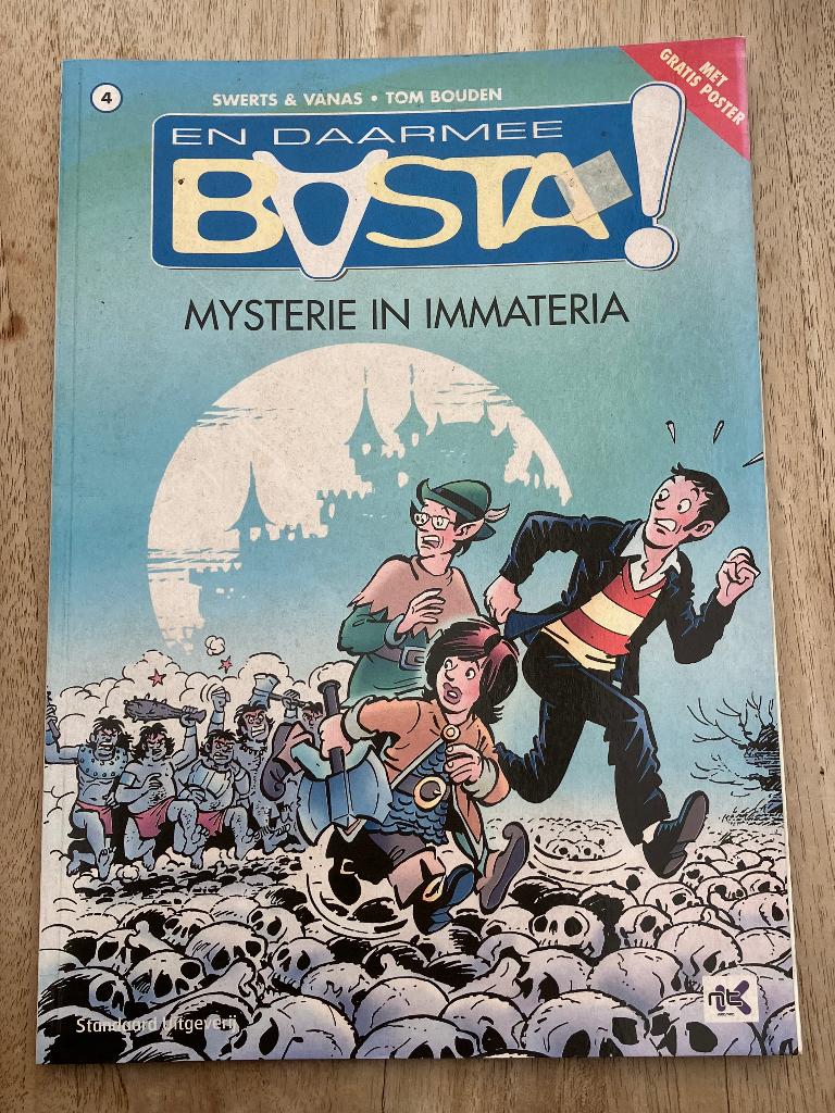 En daarmee Basta - 4 - Mysterie in immateria, Eén stripboek, Ophalen of Verzenden, Gelezen