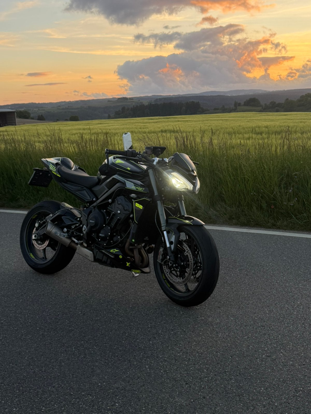 Triumph street triple rs 765 2025, Motoren, Particulier, Cruise Control, Naked bike