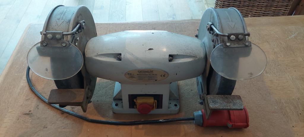 Optimum werkbankslijper OPTI SM250, Ophalen