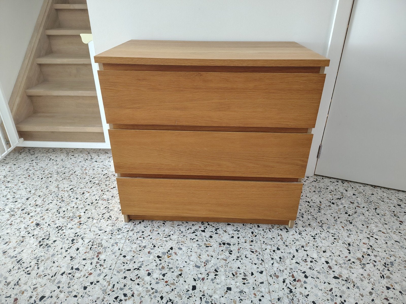 malm ladekast 3 lades, Ophalen
